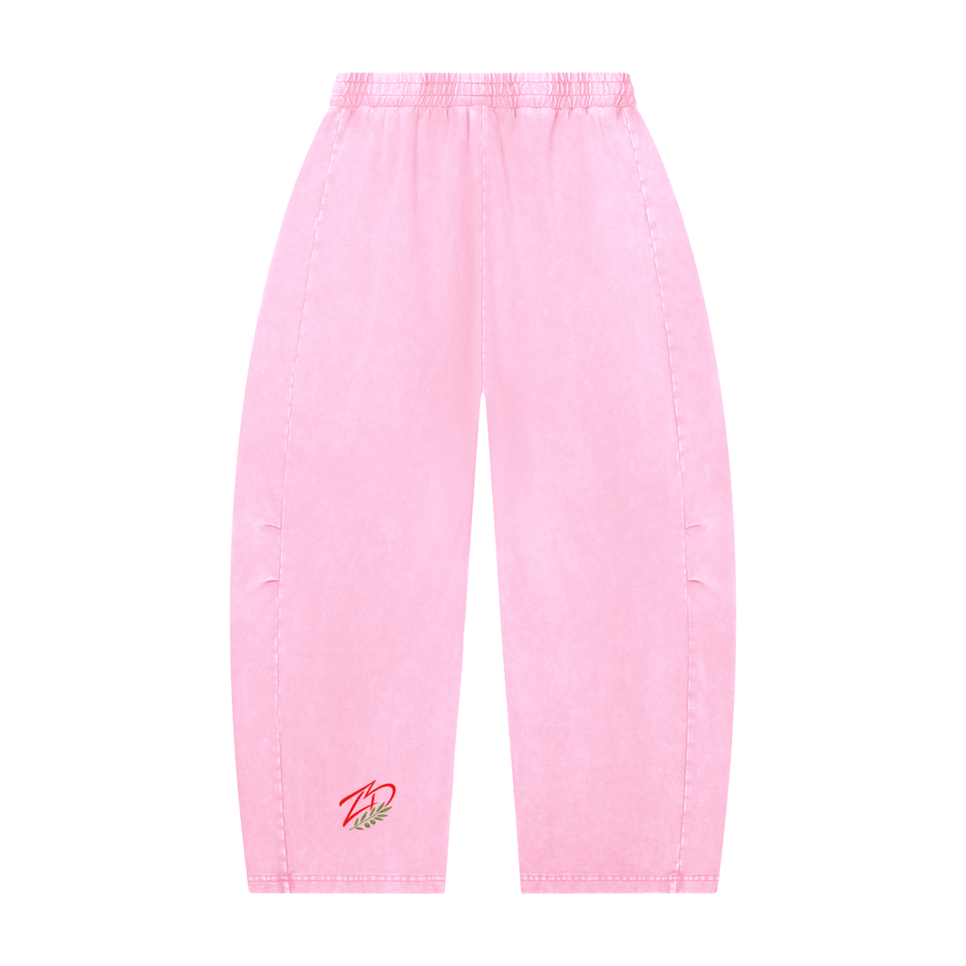 Olive Branch Pulse Unisex Barrel Leg Pants