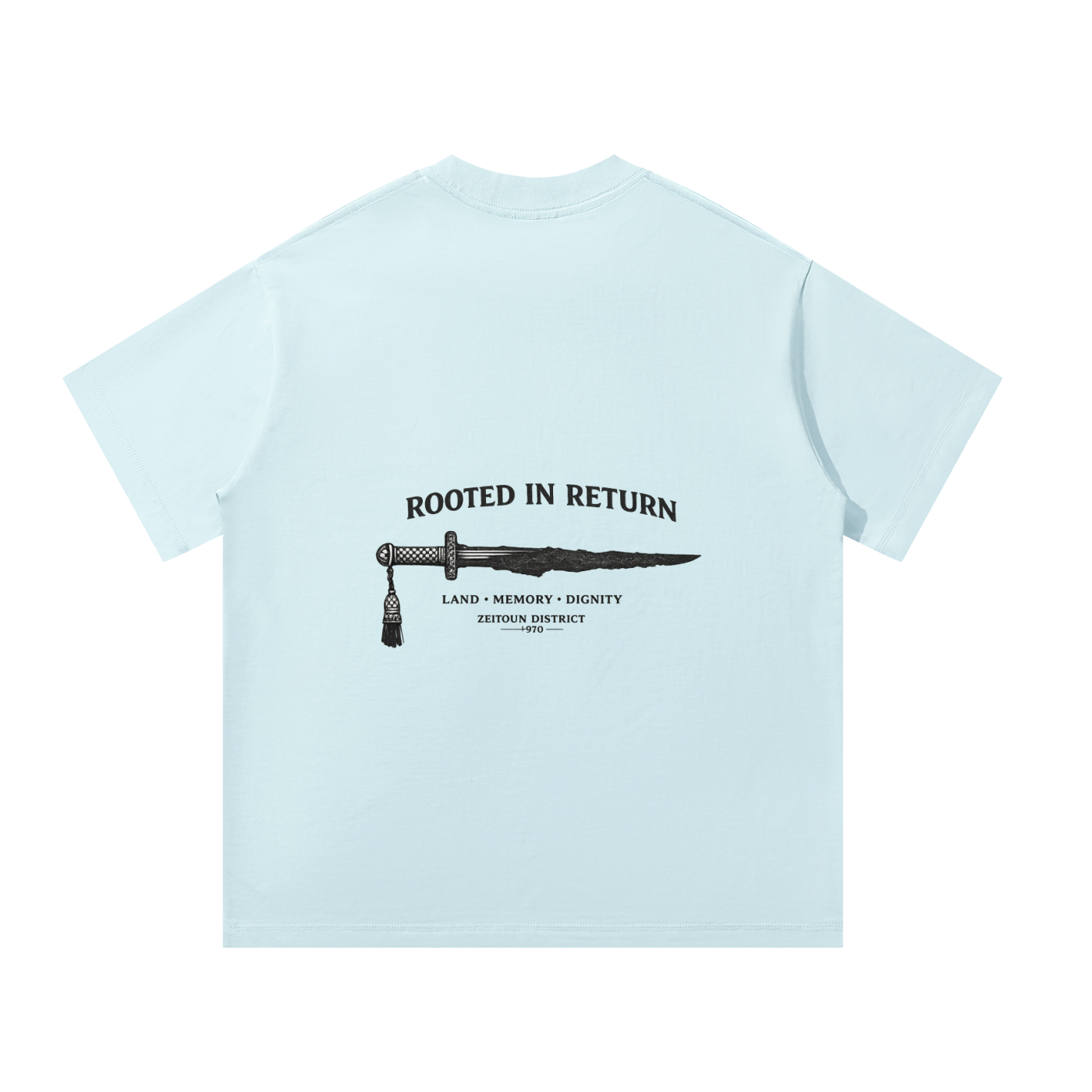 Sword of Return Unisex Oversized T-Shirt