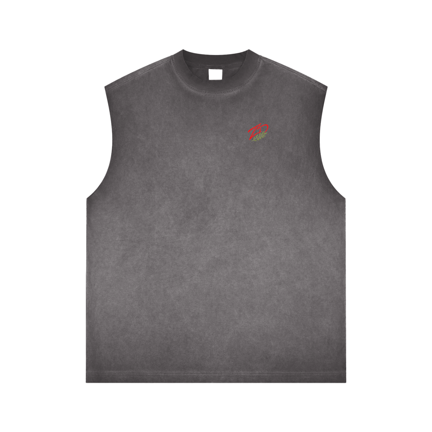 Olive Pulse Reverse Washed Tank Top — Zeitoun District