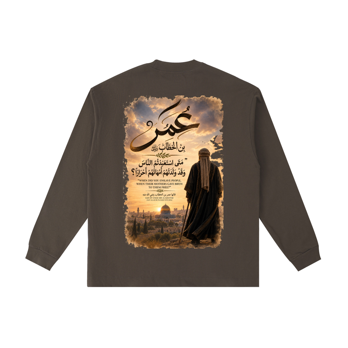 Umar — Born Free Essential Cotton Long Sleeve T-Shirt