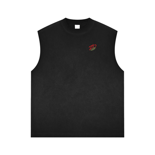 Olive Pulse Reverse Washed Tank Top — Zeitoun District