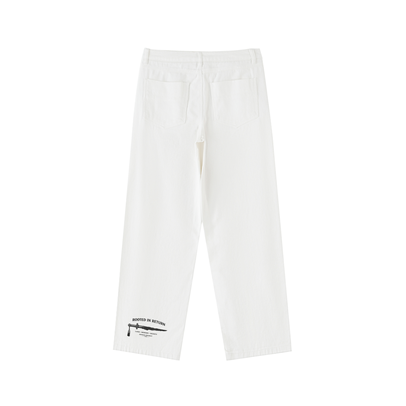 Sword of Return Heavyweight Cotton Straight-Leg Pants