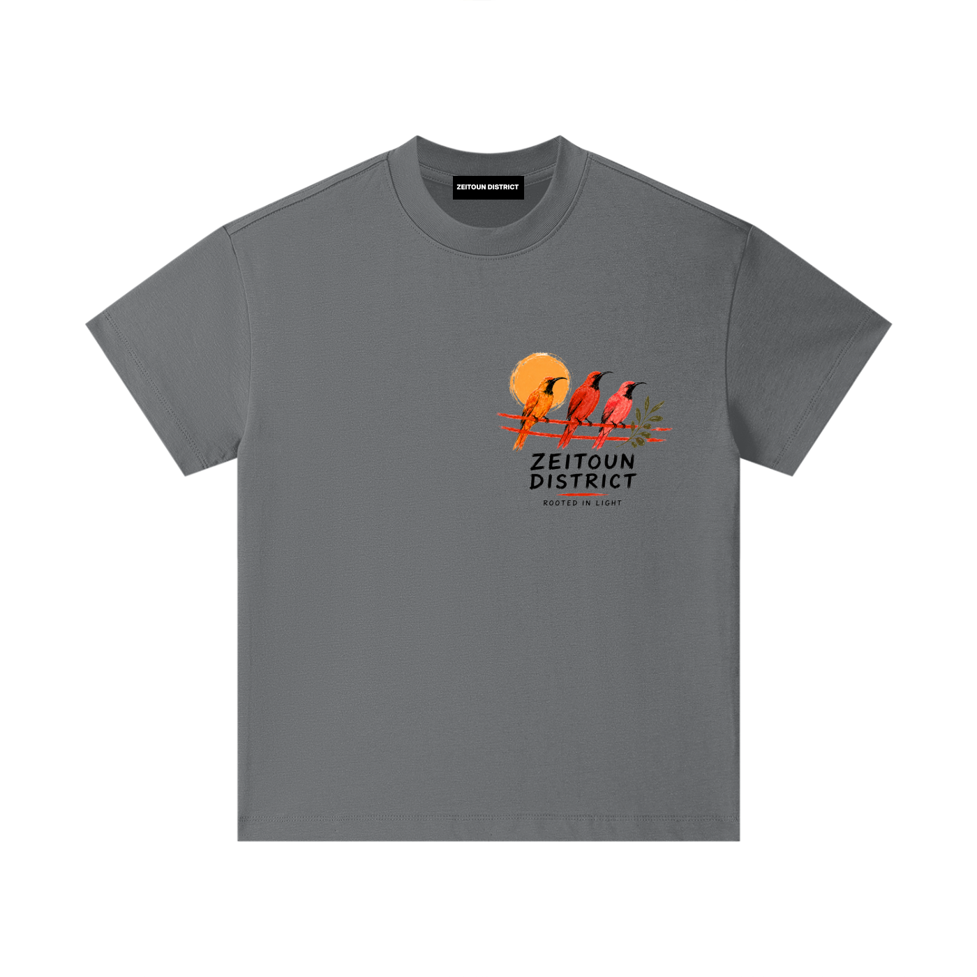 Rooted in Light Palestinian Sun Bird Pure Cotton Essential Kids T-Shirt