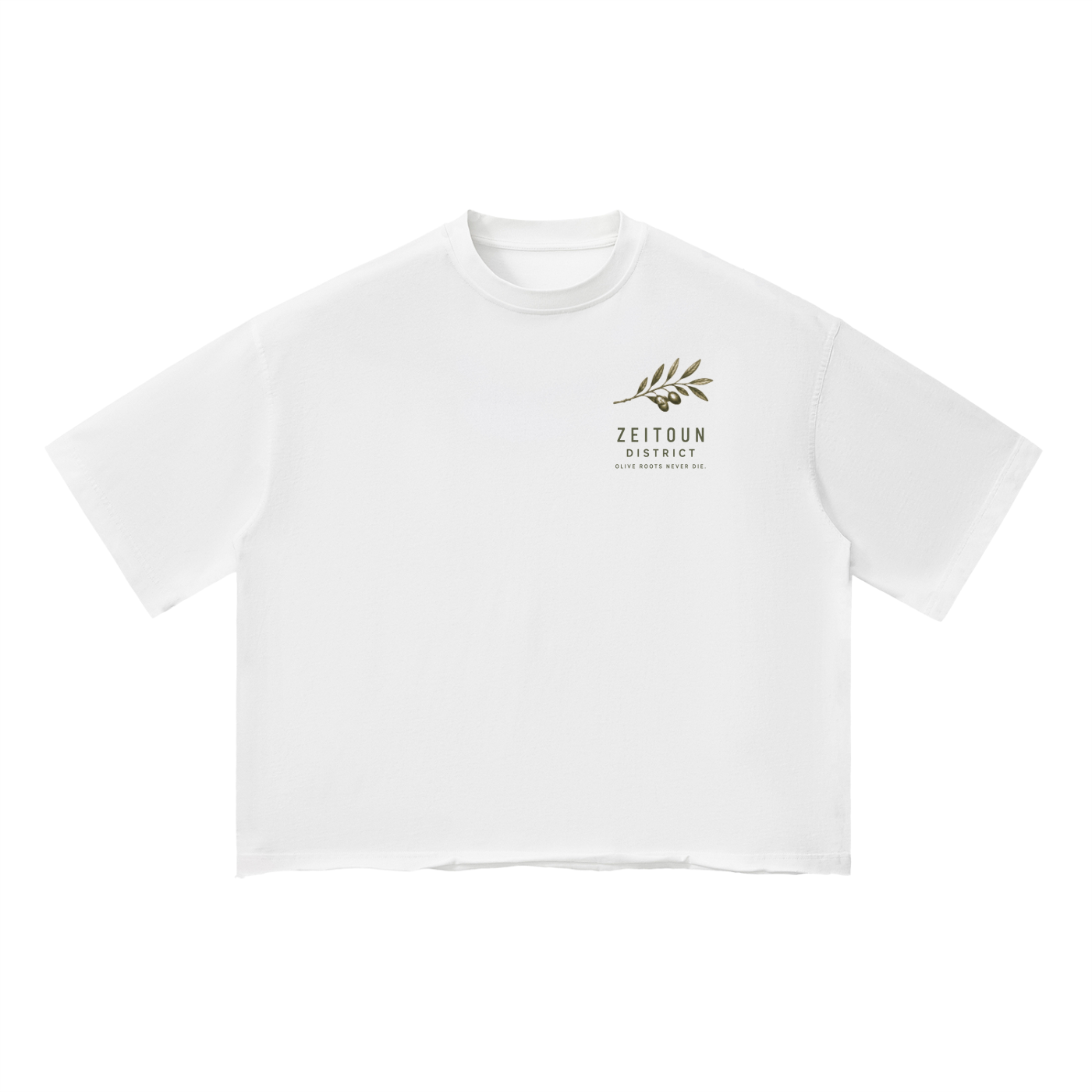 Birds on Wire Boxy Tee — Zeitoun District