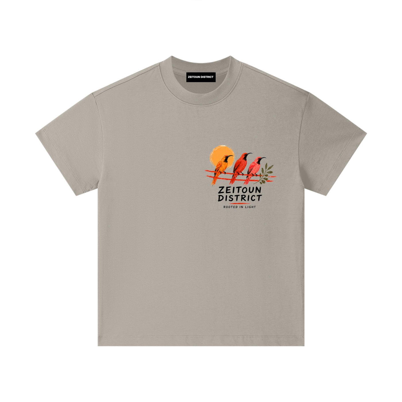 Rooted in Light Palestinian Sun Bird Pure Cotton Essential Kids T-Shirt