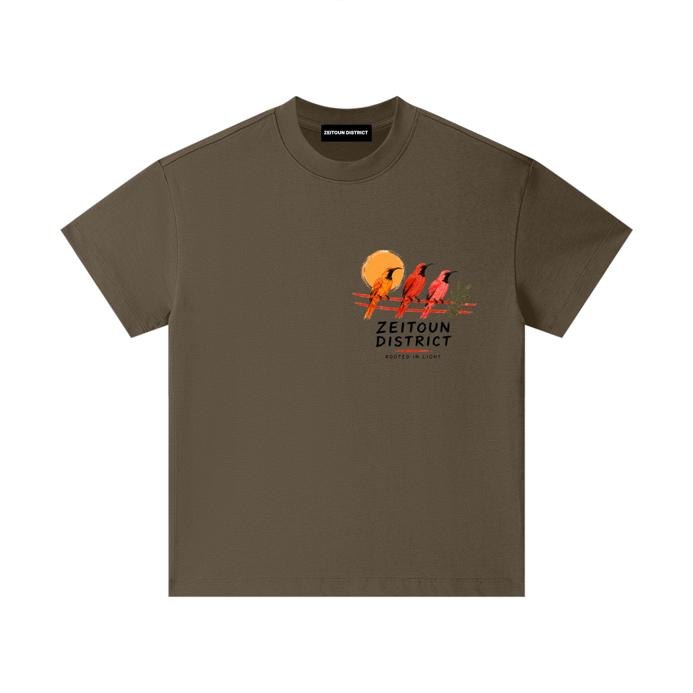 Rooted in Light Palestinian Sun Bird Pure Cotton Essential Kids T-Shirt