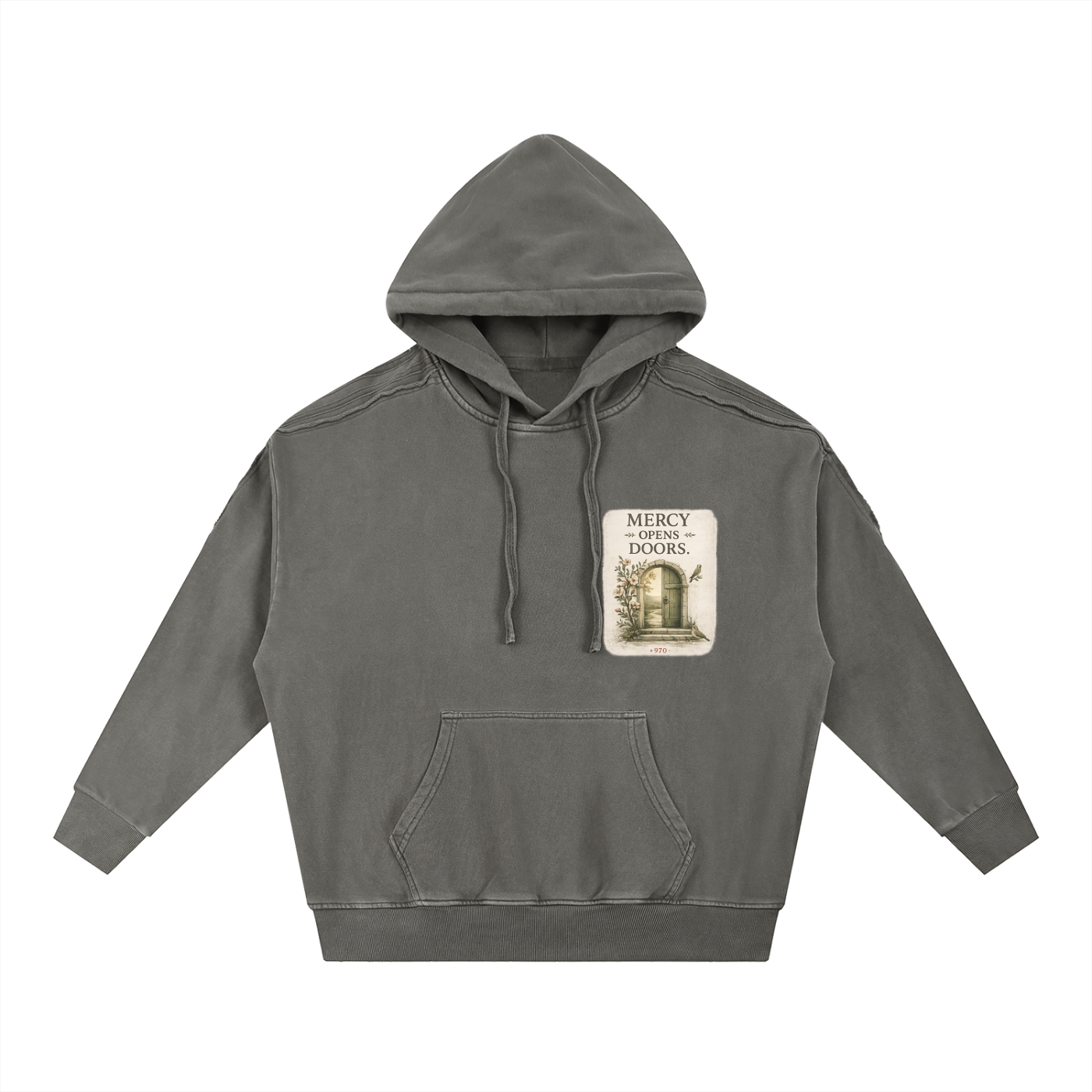 Mercy Opens Doors Heavyweight Hoodie