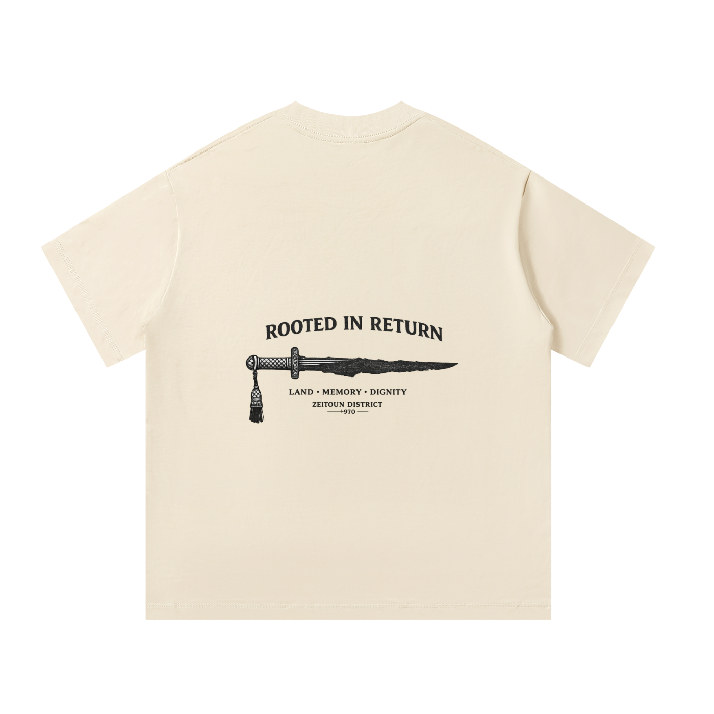 Sword of Return Unisex Oversized T-Shirt
