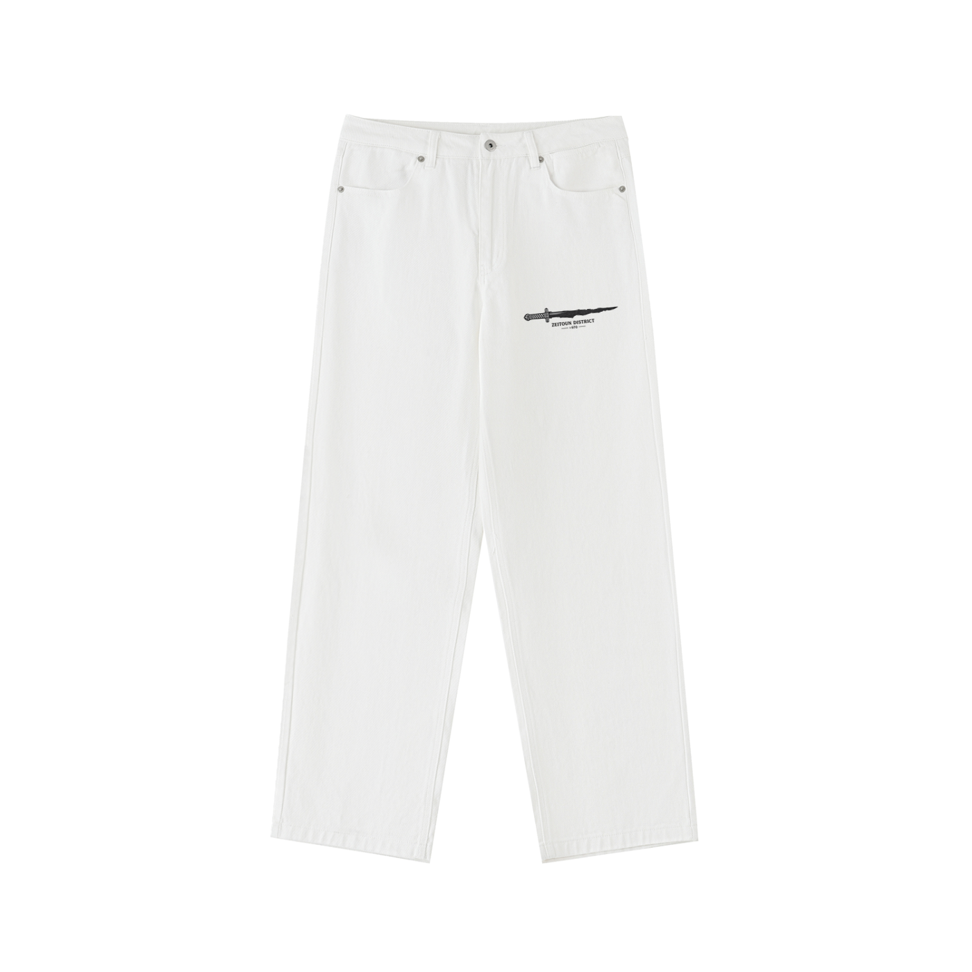 Sword of Return Heavyweight Cotton Straight-Leg Pants