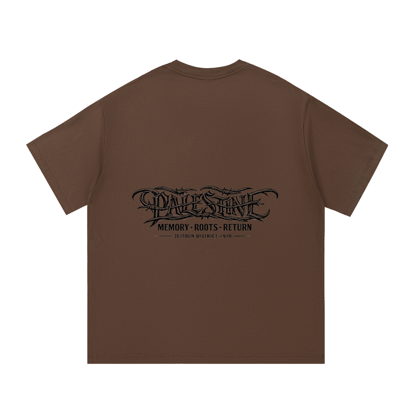 '+970 Palestine Essential Cotton T-Shirt
