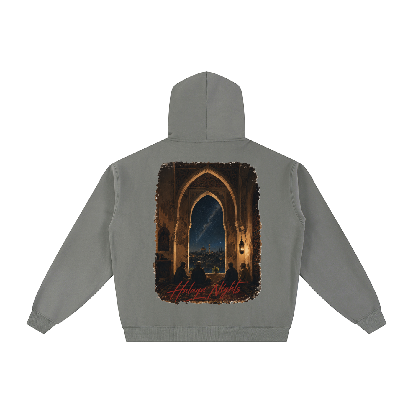 Halaqa Nights Zip-Up Hoodie — Zeitoun District