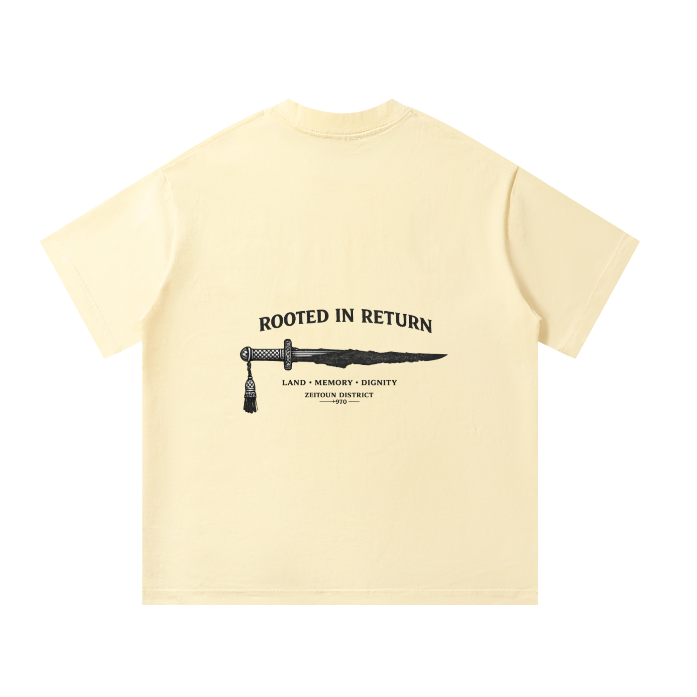 Sword of Return Unisex Oversized T-Shirt
