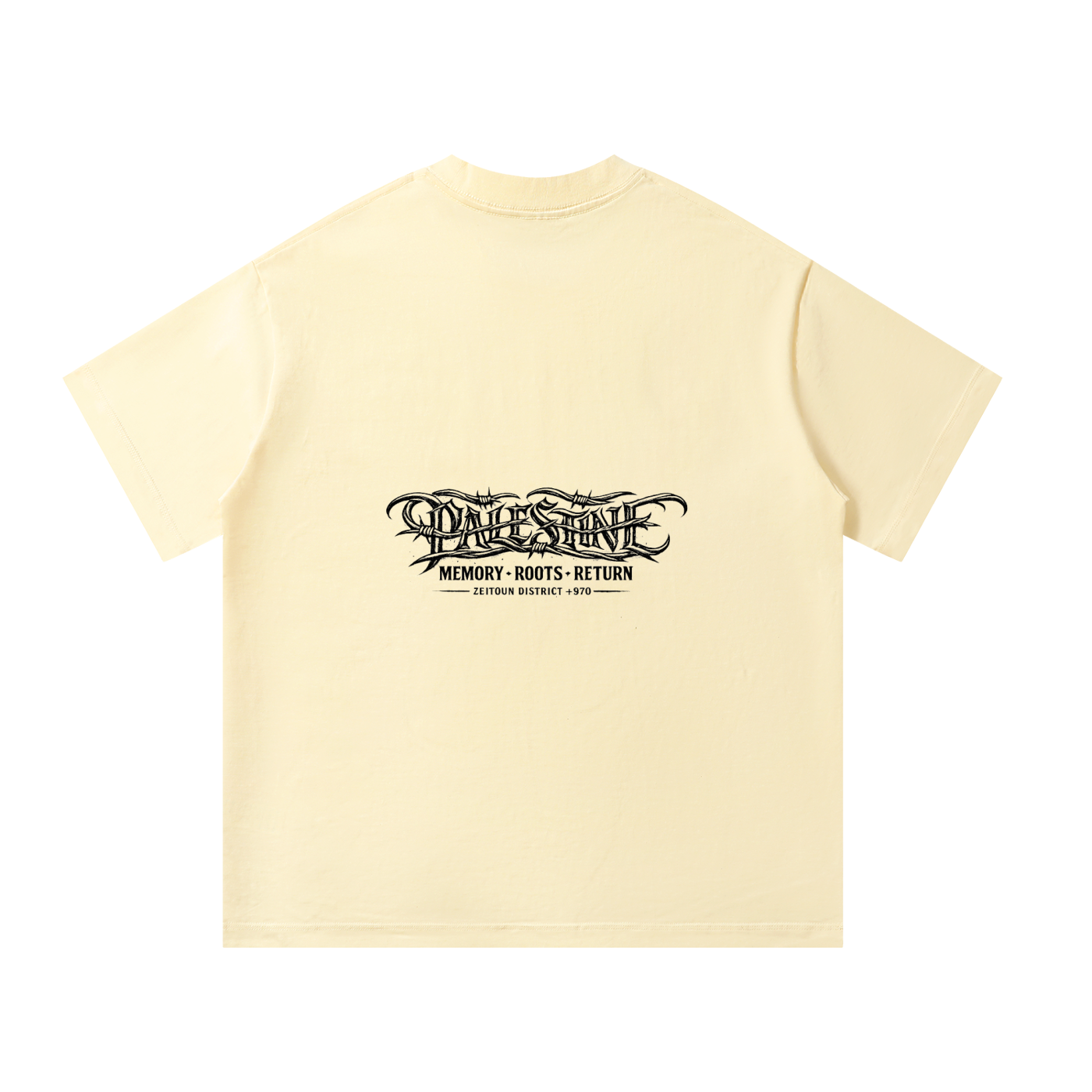 '+970 Palestine Unisex Oversized T-Shirt