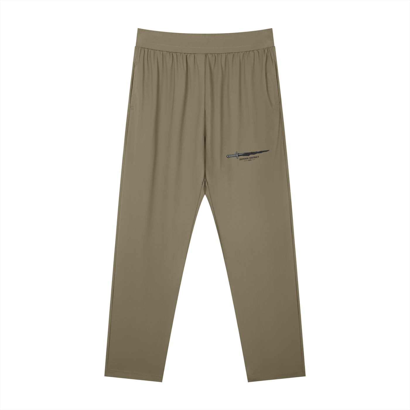 Sword of Return Men's Straight Leg Elastic Waist Pants