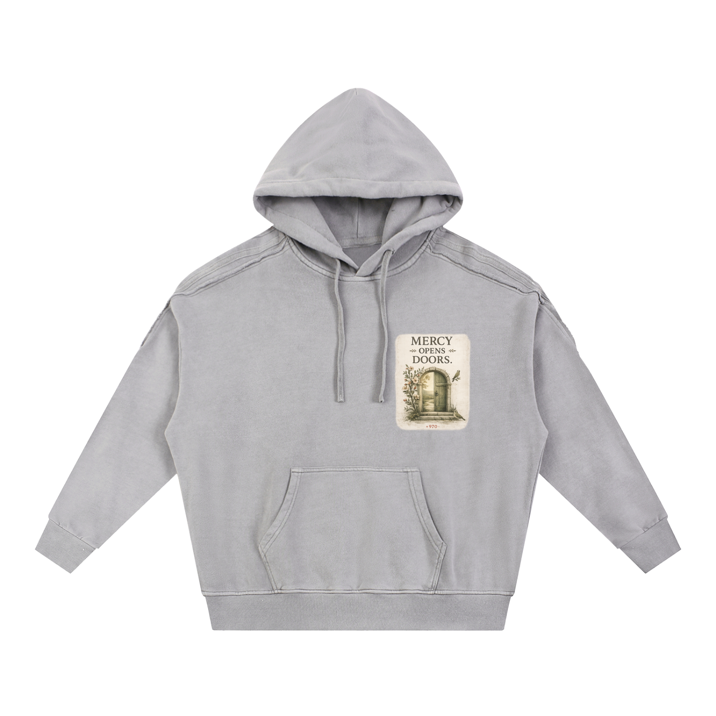 Mercy Opens Doors Heavyweight Hoodie