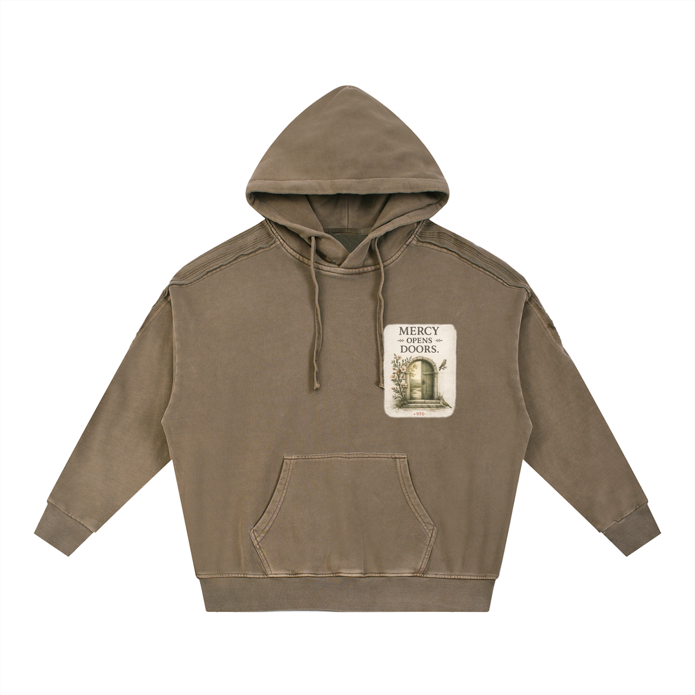 Mercy Opens Doors Heavyweight Hoodie