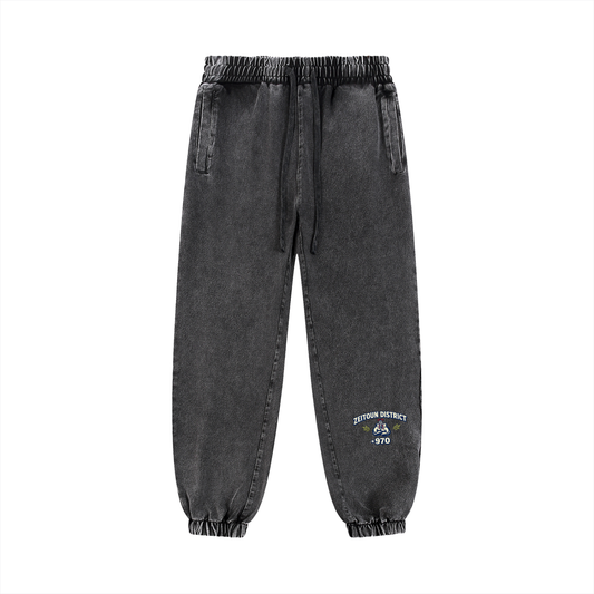 Palestine Boxing Club Snow Wash Jogged Sweatpants