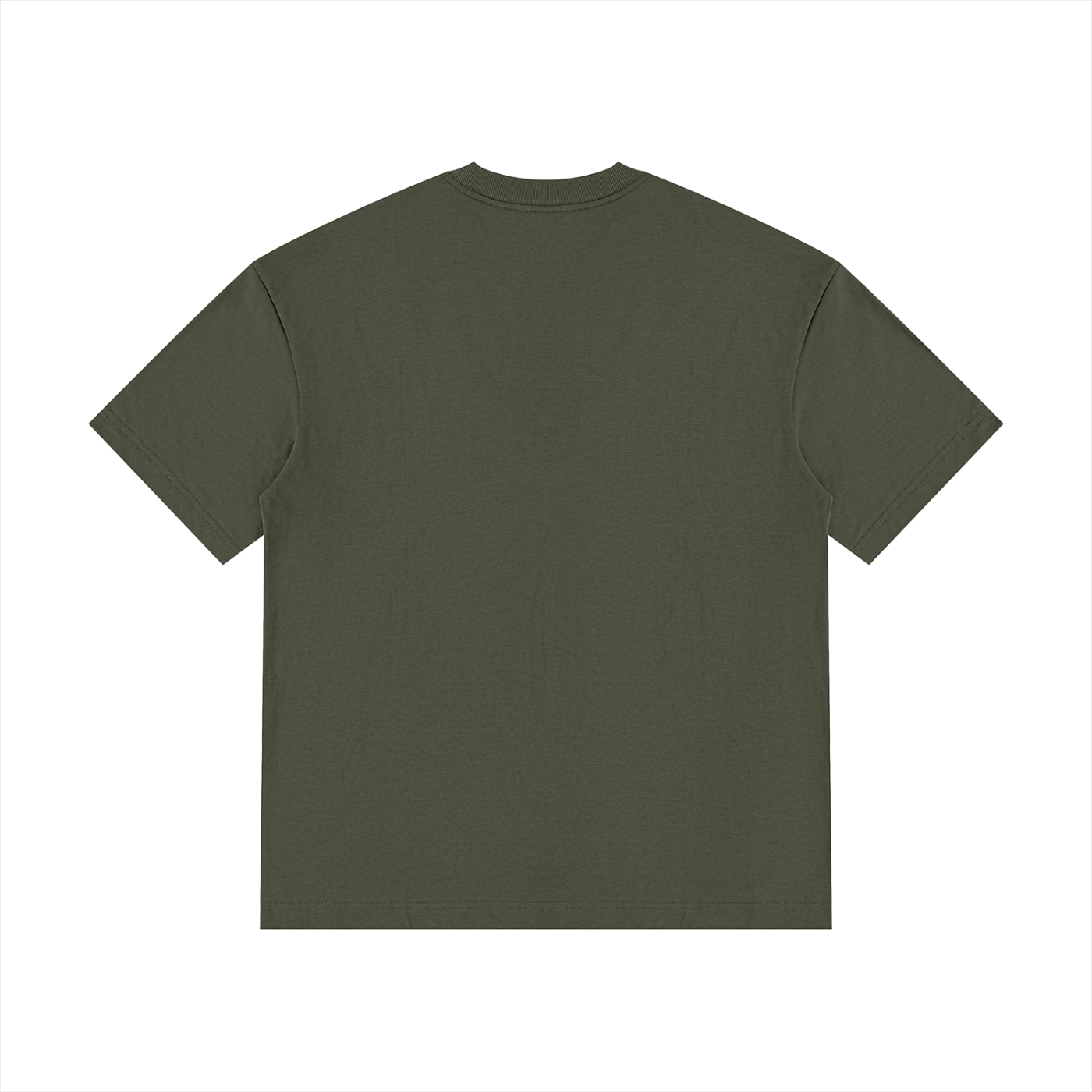 Zeitoun Olive Branch – Unisex Drop Shoulder Cotton T-Shirt
