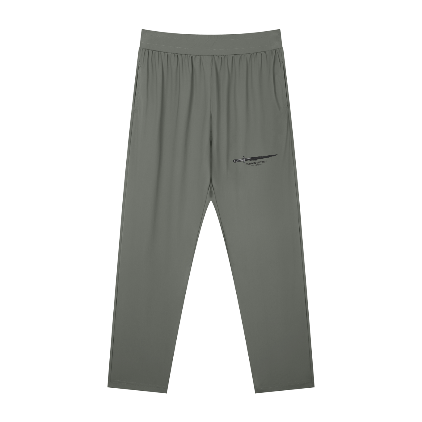 Sword of Return Men's Straight Leg Elastic Waist Pants
