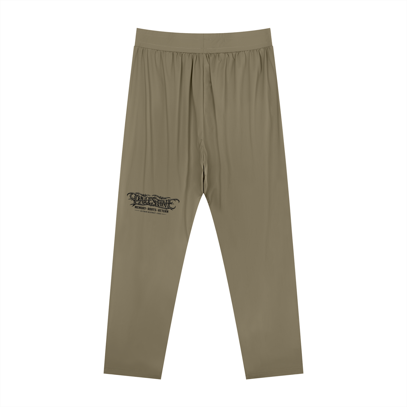'+970 Palestine Men's Straight Leg Elastic Waist Pants
