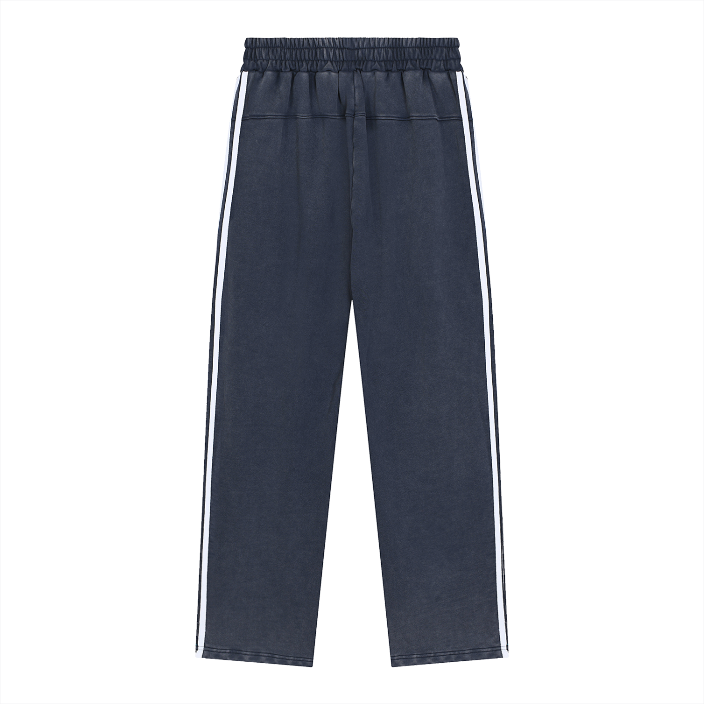 Olive Pulse Snow Washed Contrast Tape Sweatpants