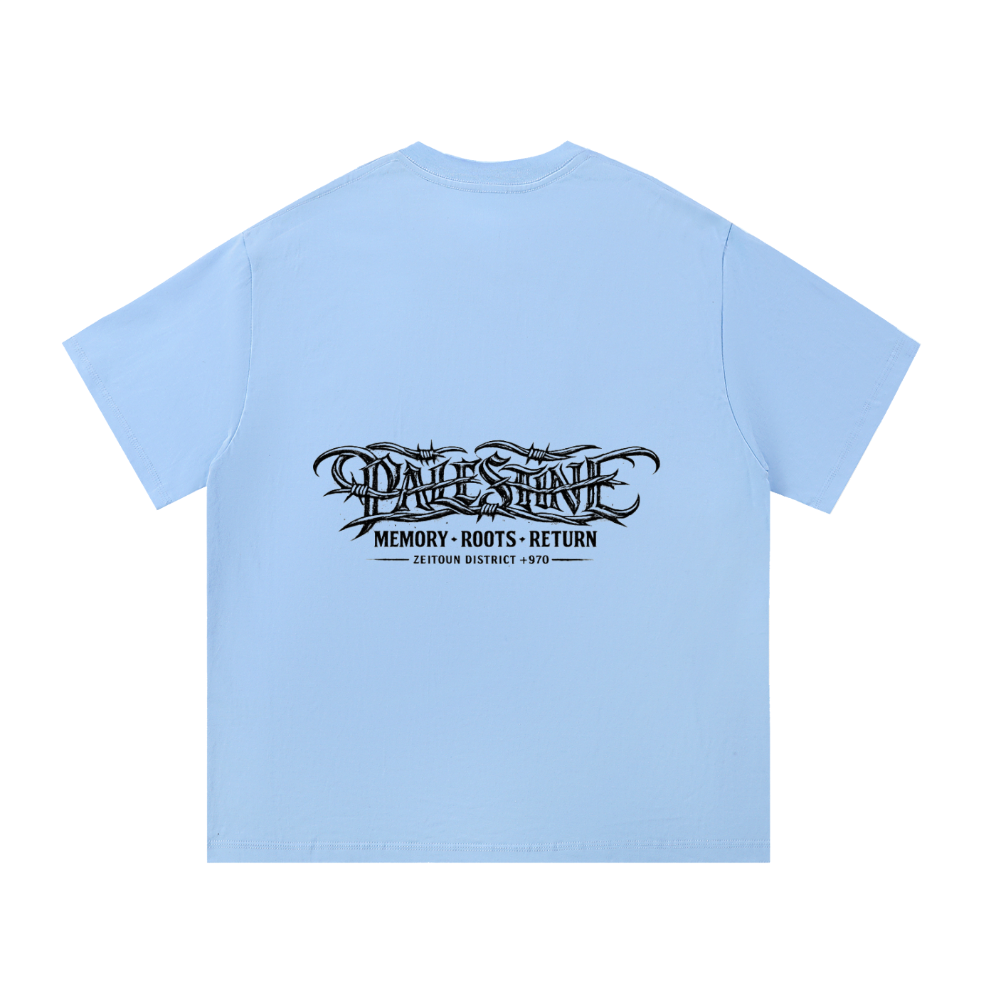 '+970 Palestine Essential Cotton T-Shirt