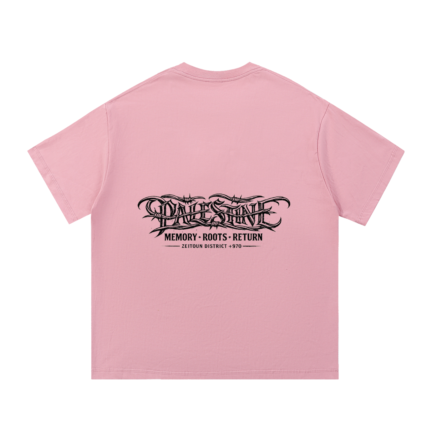 '+970 Palestine Essential Cotton T-Shirt