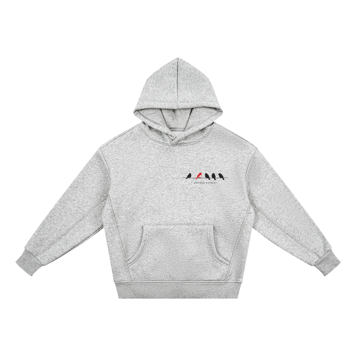 '+970 Birds on Wire Essential Kids' Fleece Hoodie