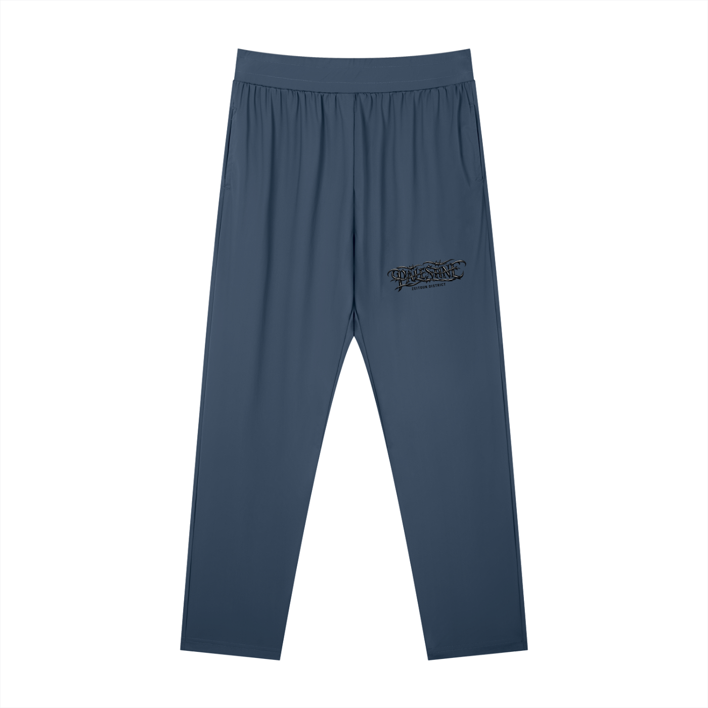 '+970 Palestine Men's Straight Leg Elastic Waist Pants
