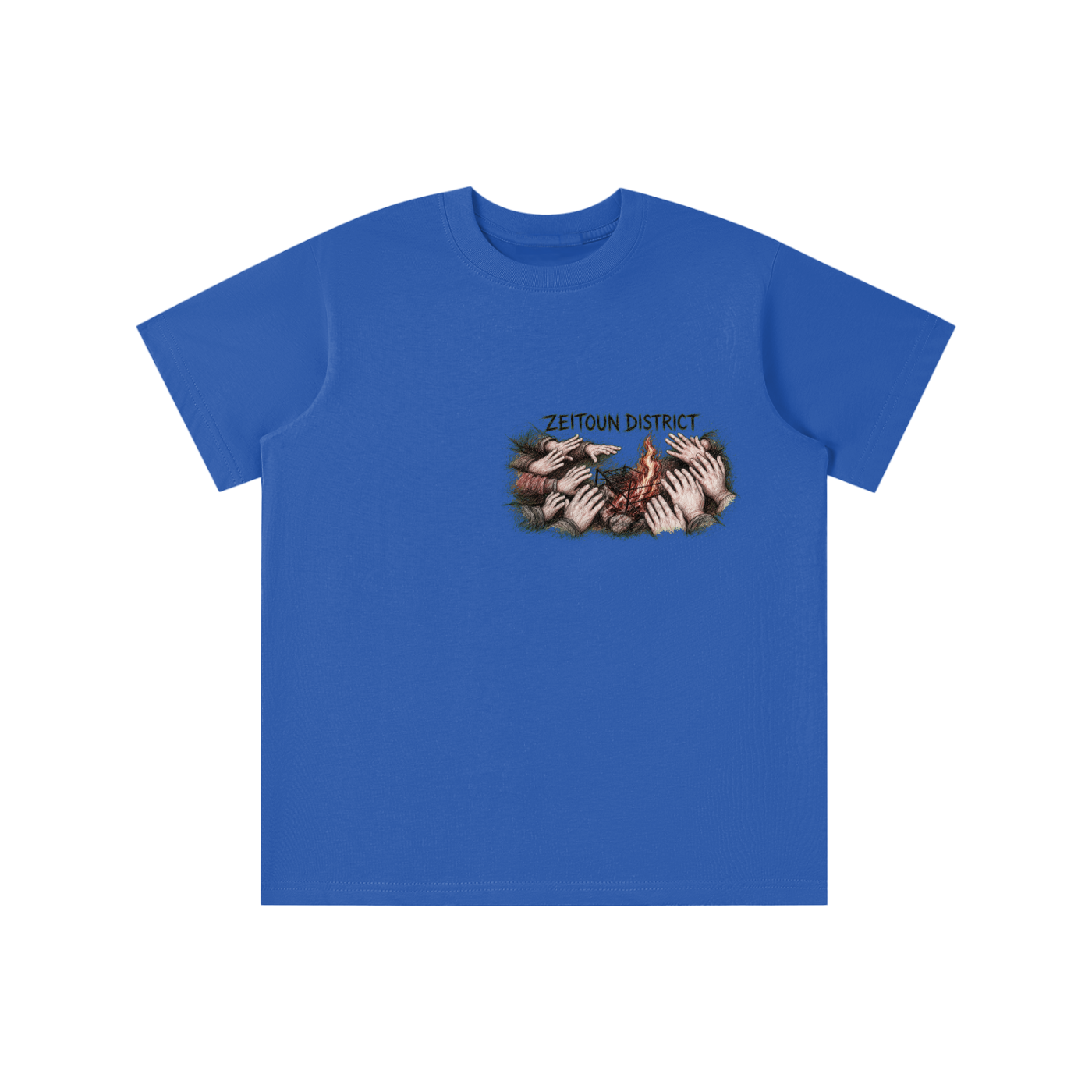 Palestinian Hands Around the Fire Essential Kids' T-shirt