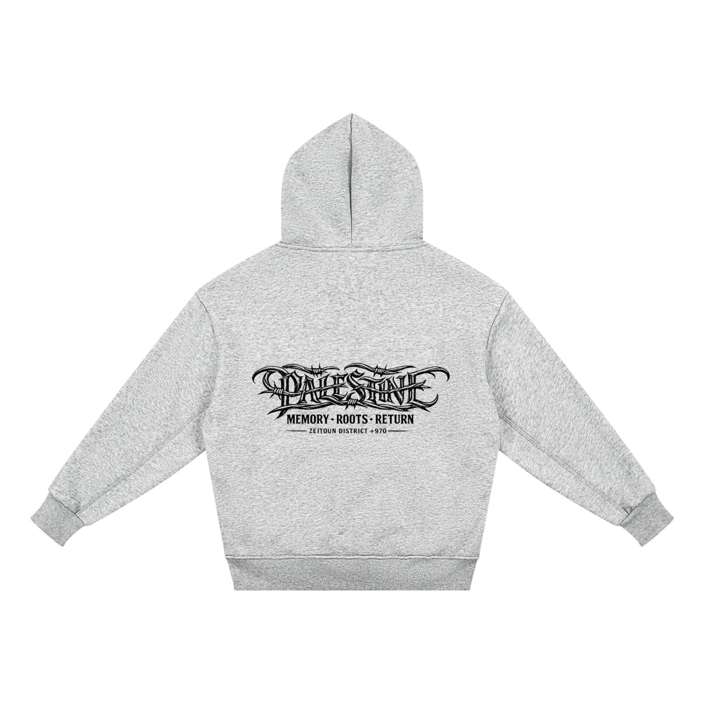 '+970 Palestine Essential Kids' Fleece Hoodie