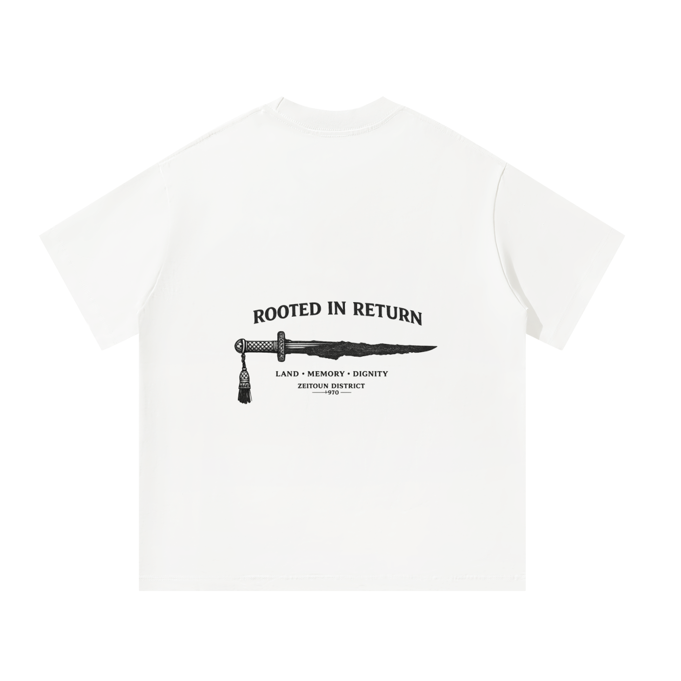 Sword of Return Unisex Oversized T-Shirt