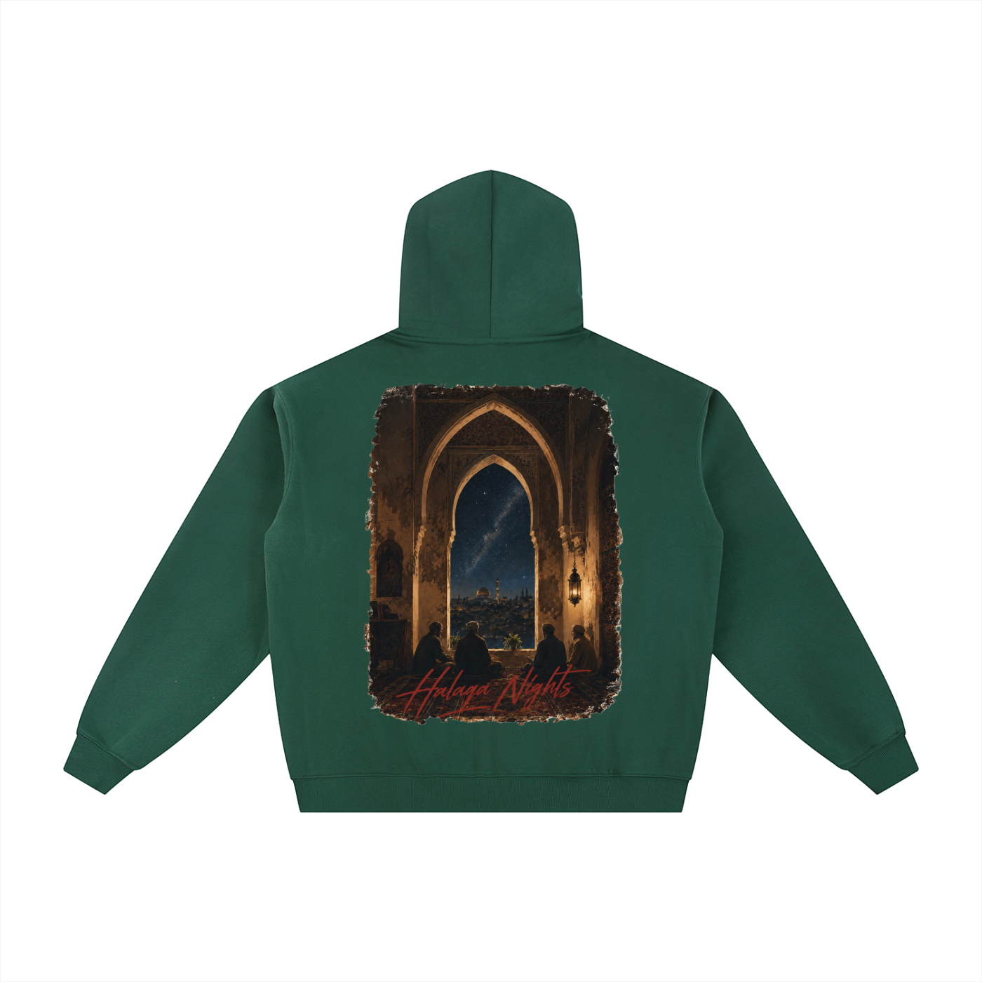 Halaqa Nights Zip-Up Hoodie — Zeitoun District