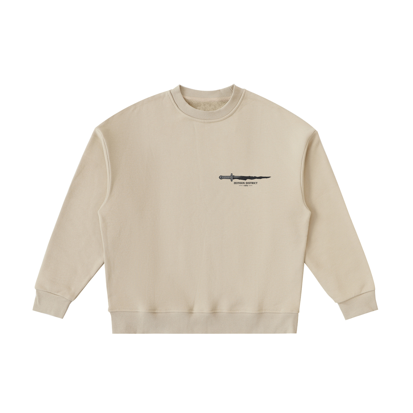 Sword of Return Palestinian Essential Fleece Kids' Crewneck Sweatshirt