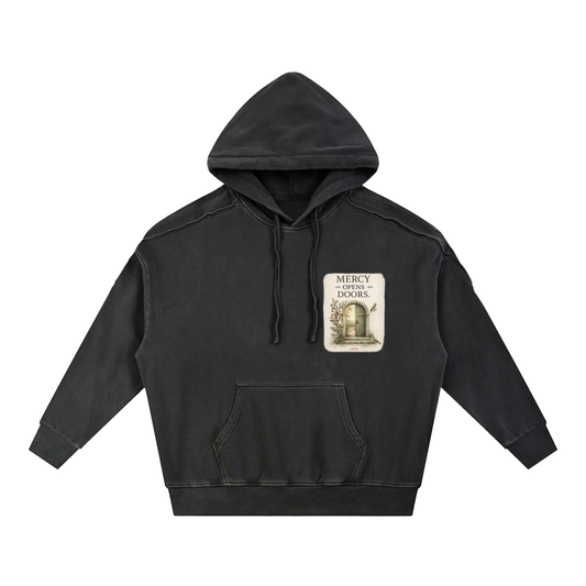 Mercy Opens Doors Heavyweight Hoodie